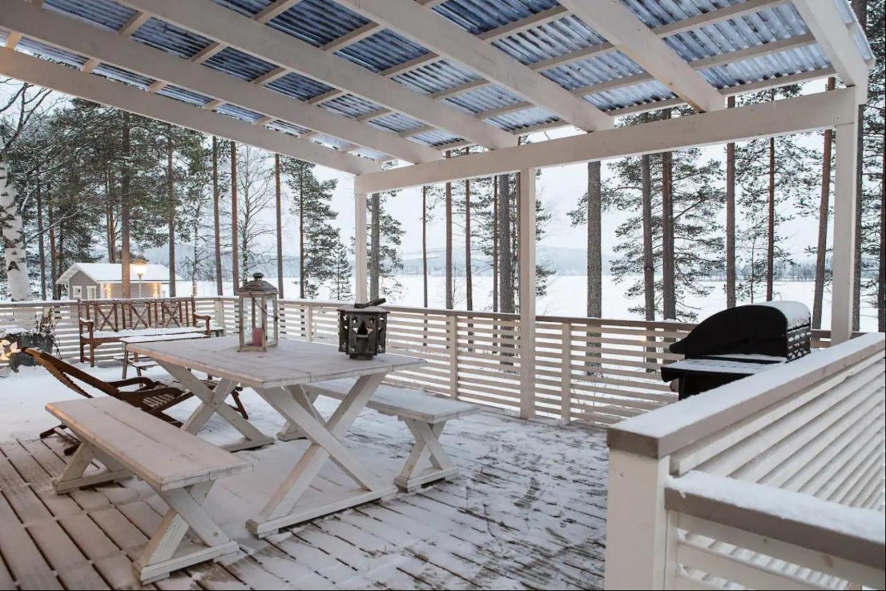Luxurious Villa Kinos With Jacuzzi Rovaniemi Zewnętrze zdjęcie