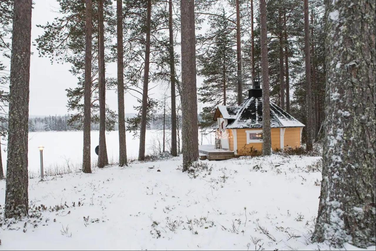Luxurious Villa Kinos With Jacuzzi Rovaniemi Zewnętrze zdjęcie
